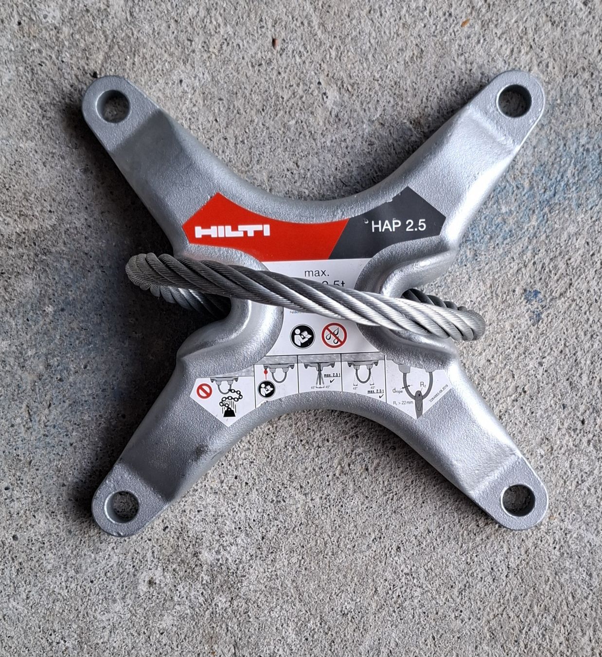 Hilti Tutti gli attrezzi: Hilti Lastanschlagpunkt HAP 2.5 – Nuovo (secondo la descrizione) da Buttisholz venduto da REX001 2