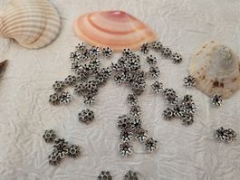 Perlenkappen 6x2 mm 20 stk (nr8)