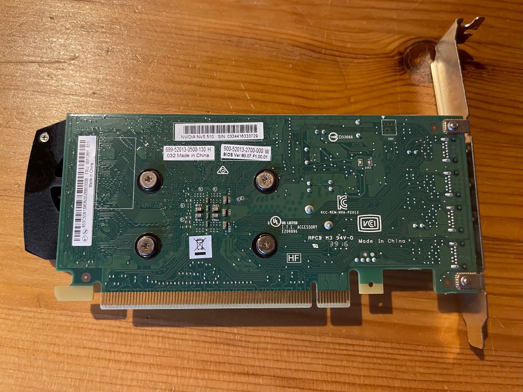Nvidia Schede grafiche: NVIDIA NVS 510 Grafikkarte – Usato da Böbikon venduto da pxtr 1