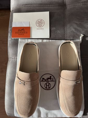 Mokassins / Loafers Hermes Beige
