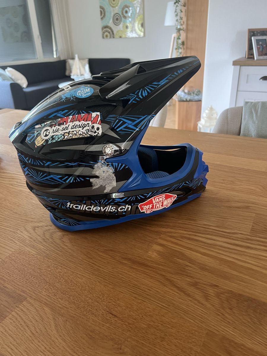 Caschi & visiere: Fullface Helm bluegrass – Usato da Grenchen venduto da nic_87y9 1