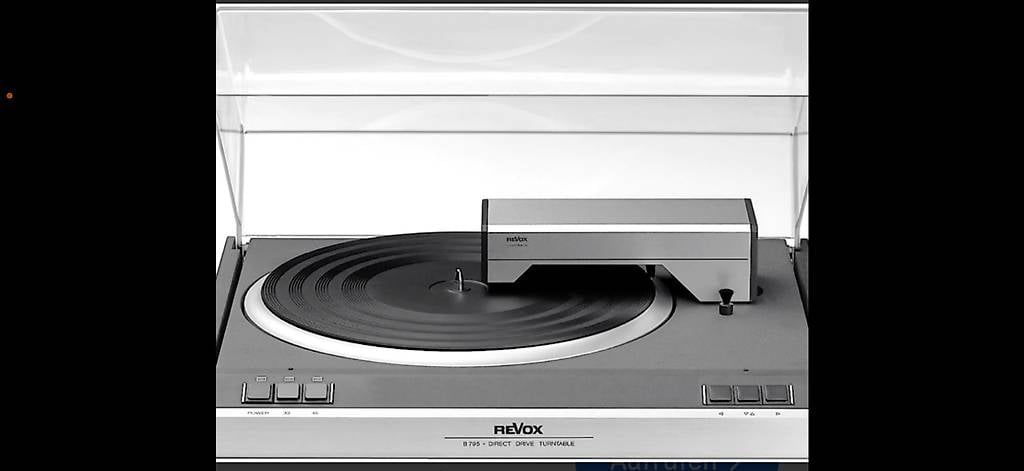 Giradischi: REVOX B 795 Tangentialplattenspieler – Usato da Maur venduto da terryf