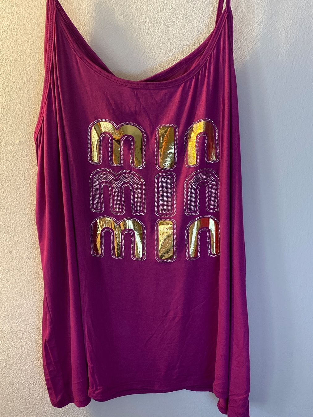 Top: TRÄGER TOP DAMEN-LILA – Usato da Meienried venduto da ManuelaBoutique 2