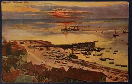 Helgoland nach Guatemala 1921,mit Schiff