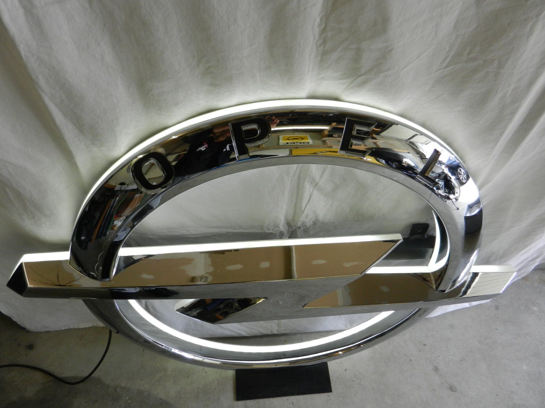 Opel Insegne: Original Opel Leuchtreklame Werbeschild – Usato da Münchwilen/TG venduto da hondavf750 3