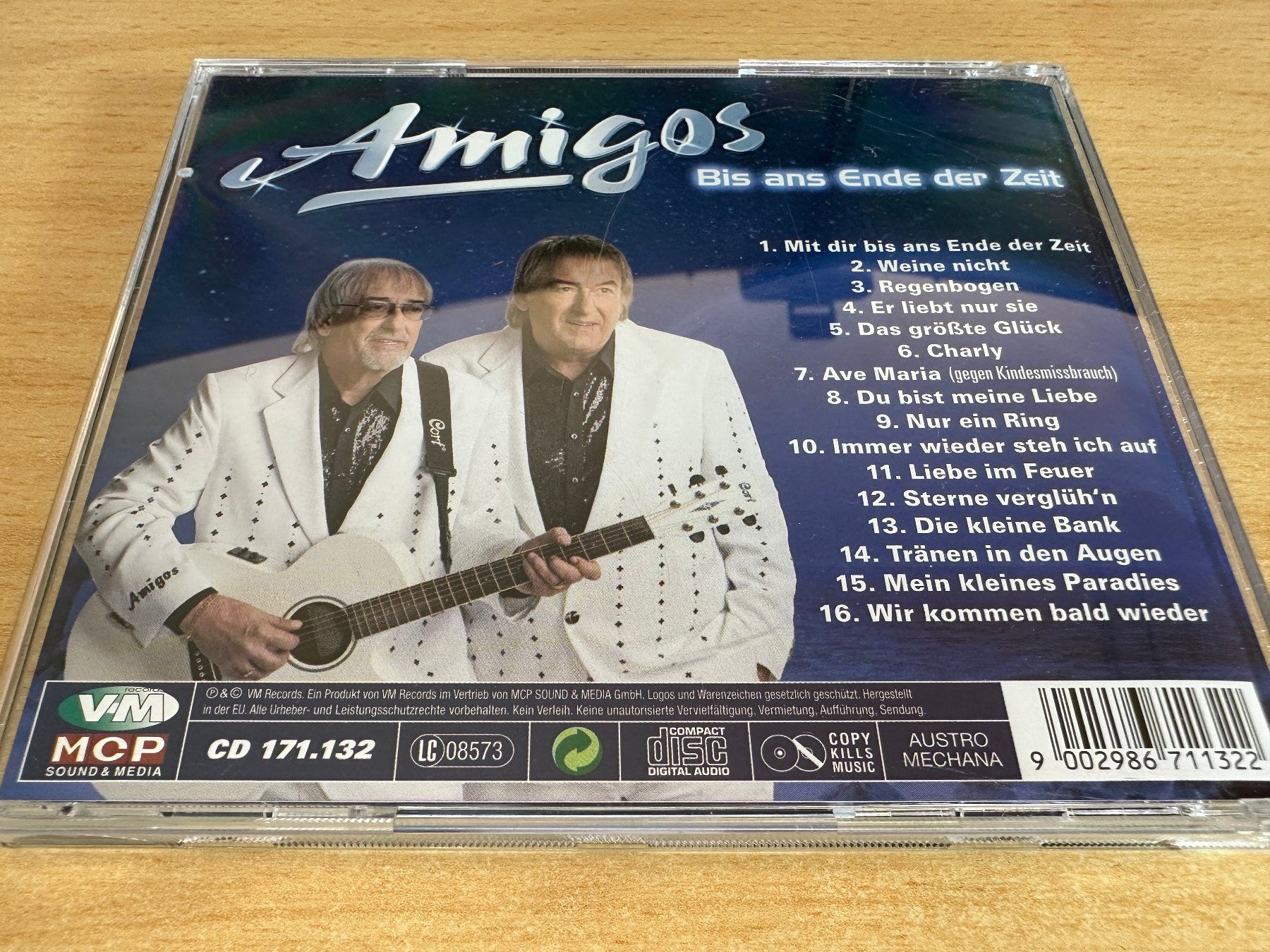 CD: Amigos – Bis Ans Ende Der Zeit – Usato da Rikon im Tösstal venduto da Alpenmutz 1