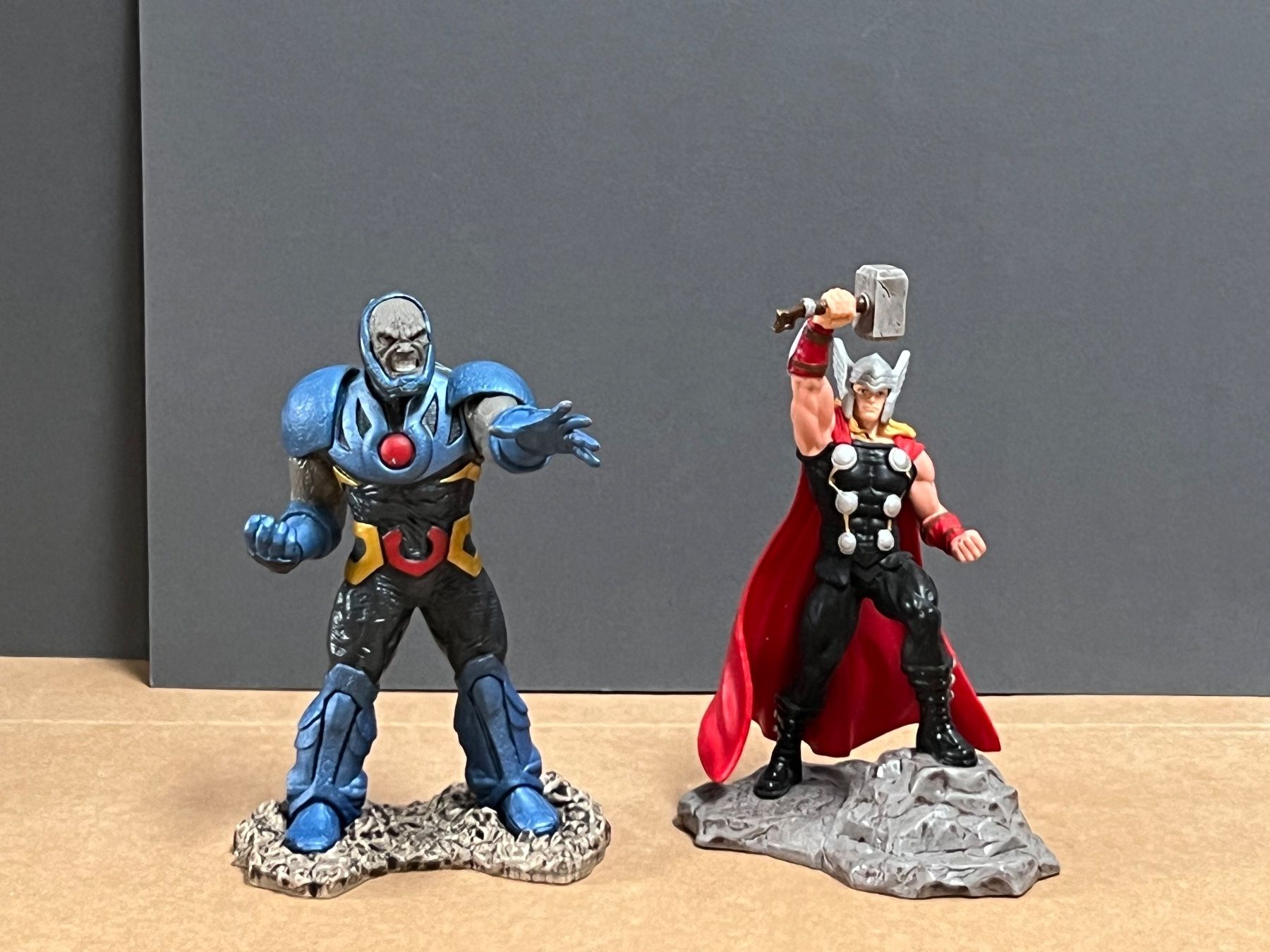 Schleich Statuette: Schleich Superman Batman Darkseid Flash Green Lantern – Usato da Ennetbaden venduto da mapa05 3