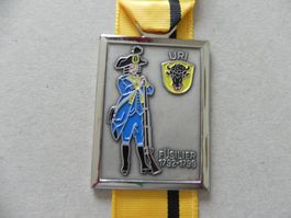 Medaille Schweiz Militär Uniform Kanton Uri Füsilier 1792/98