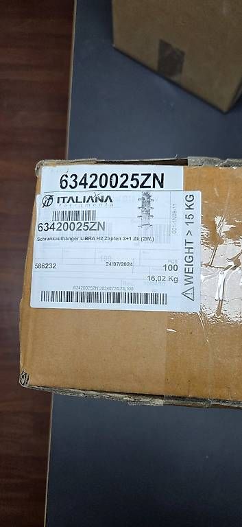 Ferramenta: Schrankaufhänger LIBRA H2 mit Aushängesicherung – Usato da Volketswil venduto da Cubanito8604 1