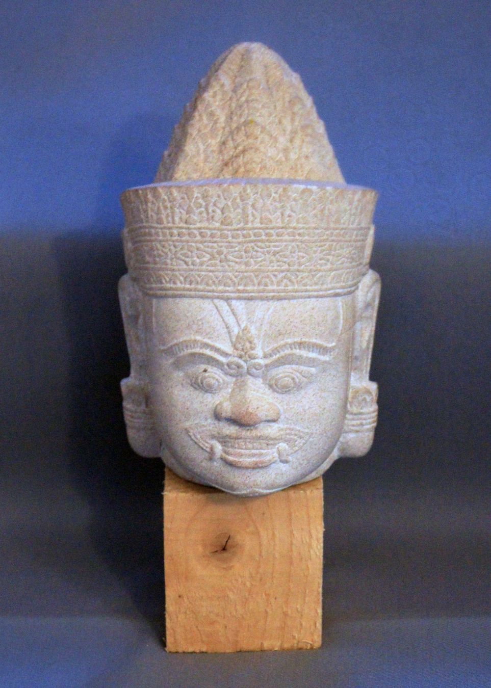 Skulpturen & Statuen: Wunderschöner Buddha-Kopf, Khmer – Gebraucht aus Geroldswil von ARTEFACTO