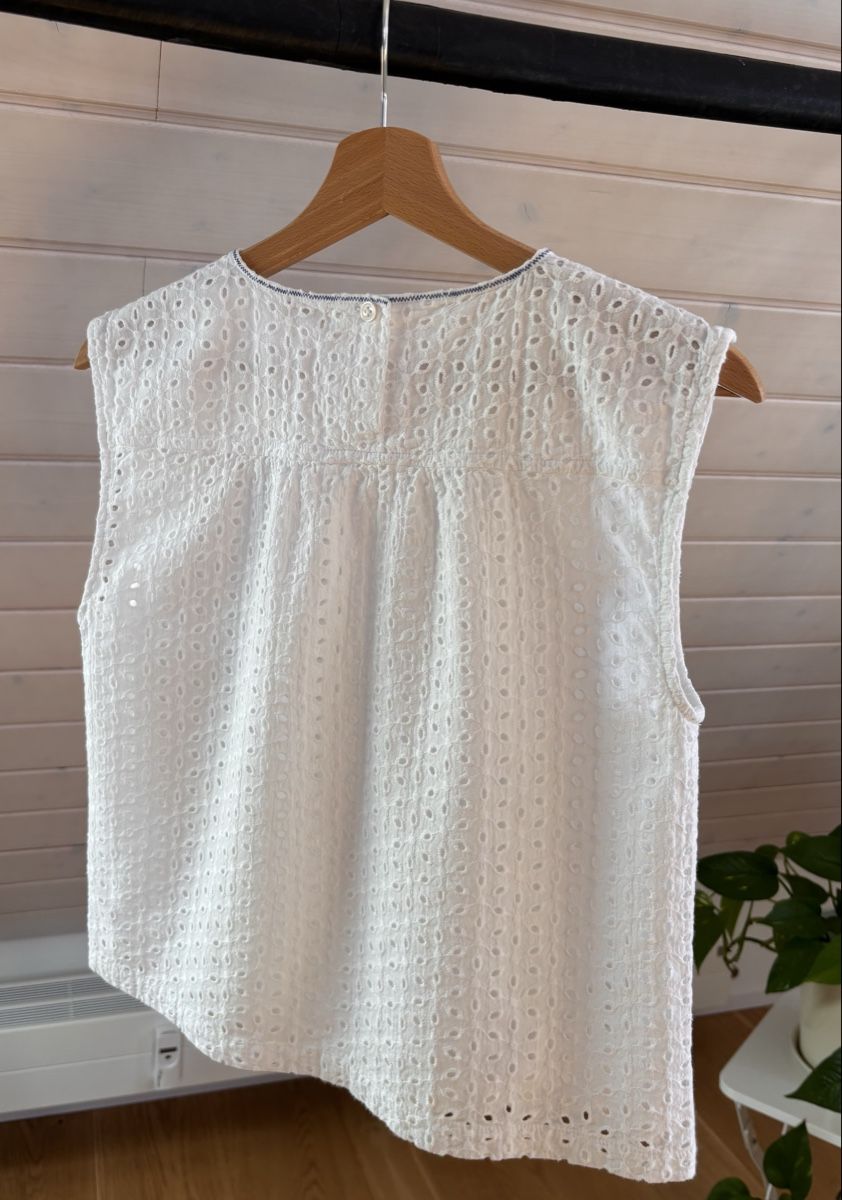 Bellerose Camicette: Bellerose sleeveless summer blouse – Nuovo (secondo la descrizione) da Kilchberg ZH venduto da ben_pc68 3