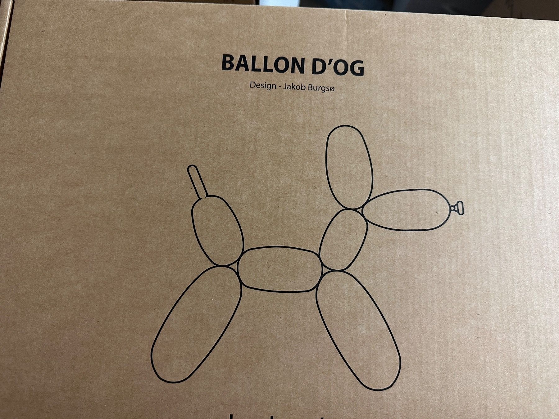 Figuren: Balloon Dog - Boyhood Gross - Massiv Eiche !!! NP 369,- – Neu und originalverpackt aus Meilen von tresor009 4