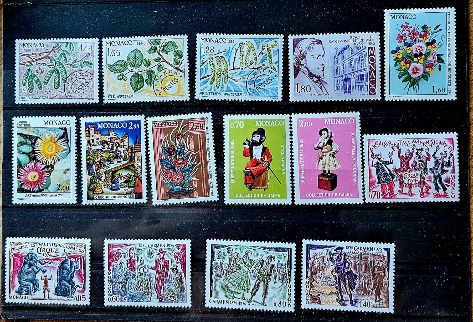 Tous les timbres: MONACO timbres neufs ** – Neuf (Voir description) à Les Valettes par Nuba1