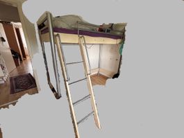 Hochbett mit Lattenrost