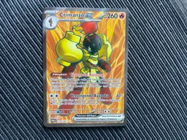 Pokemon Crimanzo EX Fullart Paradox Rift near Mint