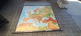 Schulwandkarte Europa 1:1.000.000 230x240cm