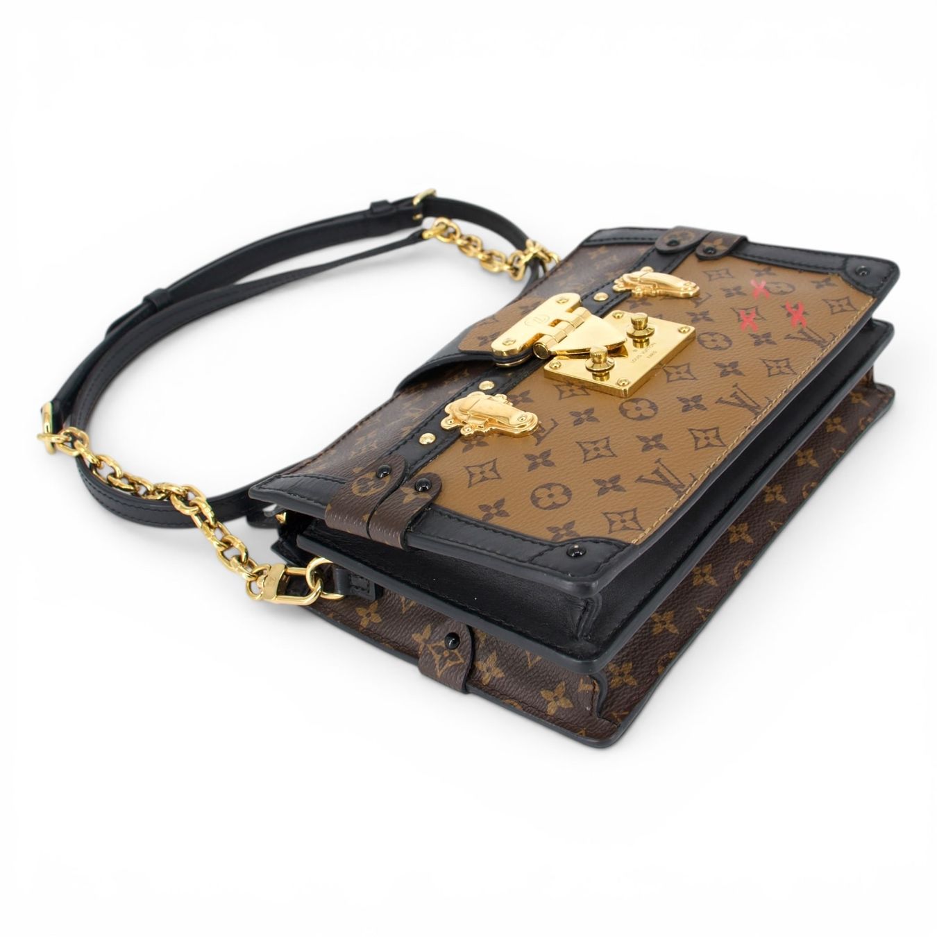 Louis Vuitton Sacs femmes: Louis Vuitton Petite Malle Monogram reverse – D'occasion à Binningen par Designerlabels 6