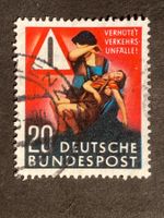 BRD 1953 Verkehrsunfall-Verhütung Mutter mit Kind