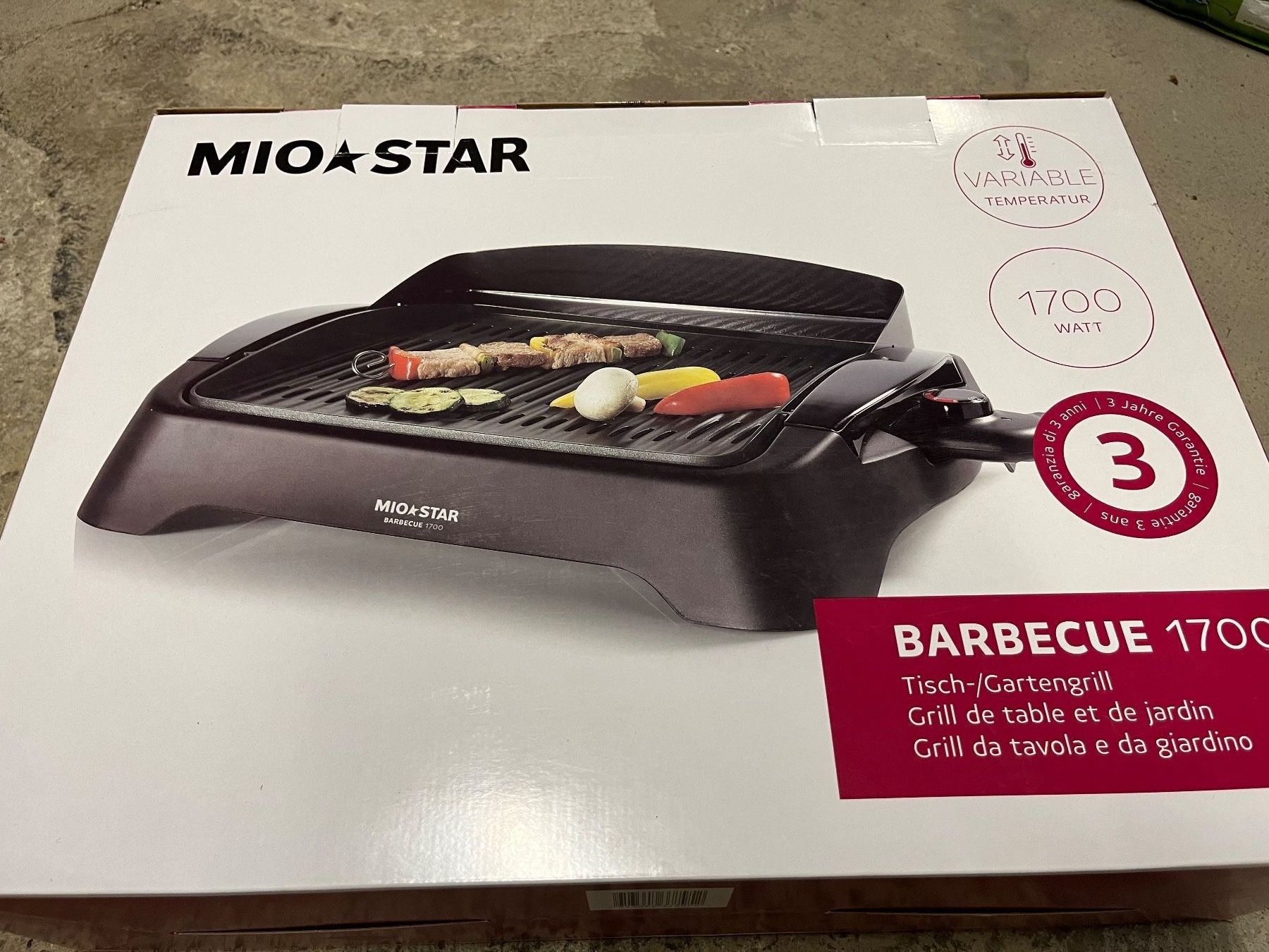 Griglie: Elektro Tisch-/Gartengrill – Usato da Zürich venduto da oli_9dhs