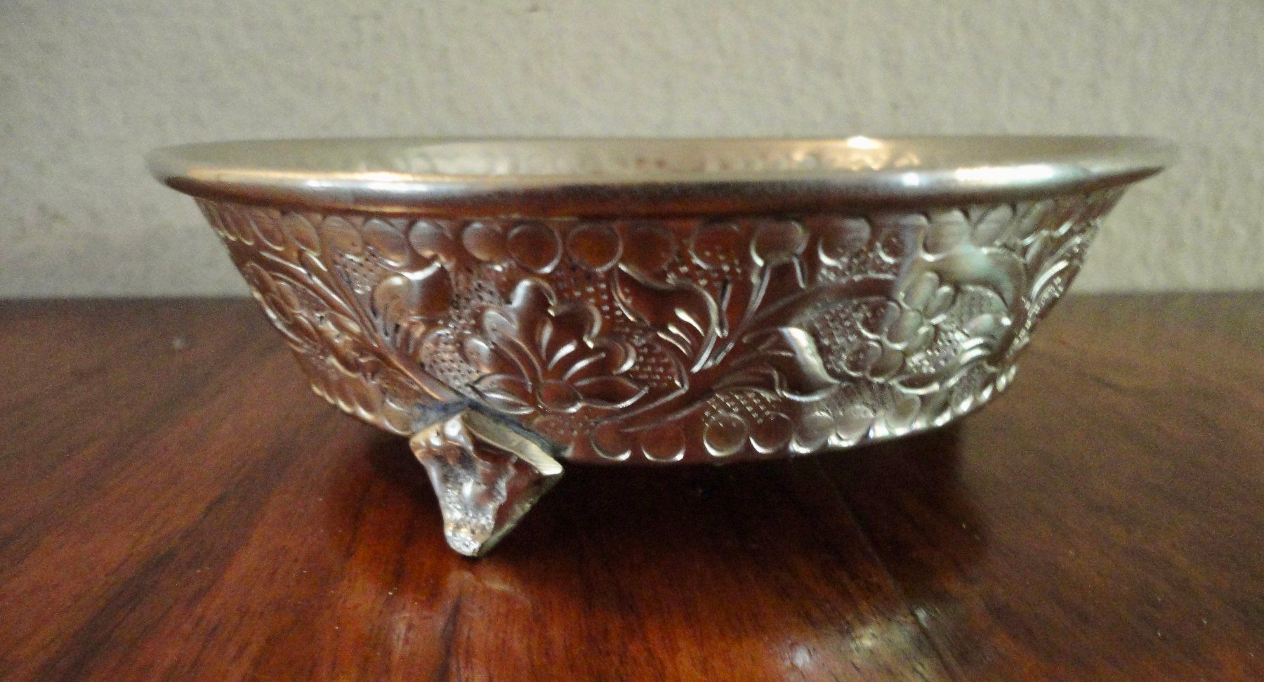 Ciotole: Schale, versilbert, Vintage, hübsches Design. – Usato da Wädenswil venduto da LIS11 1