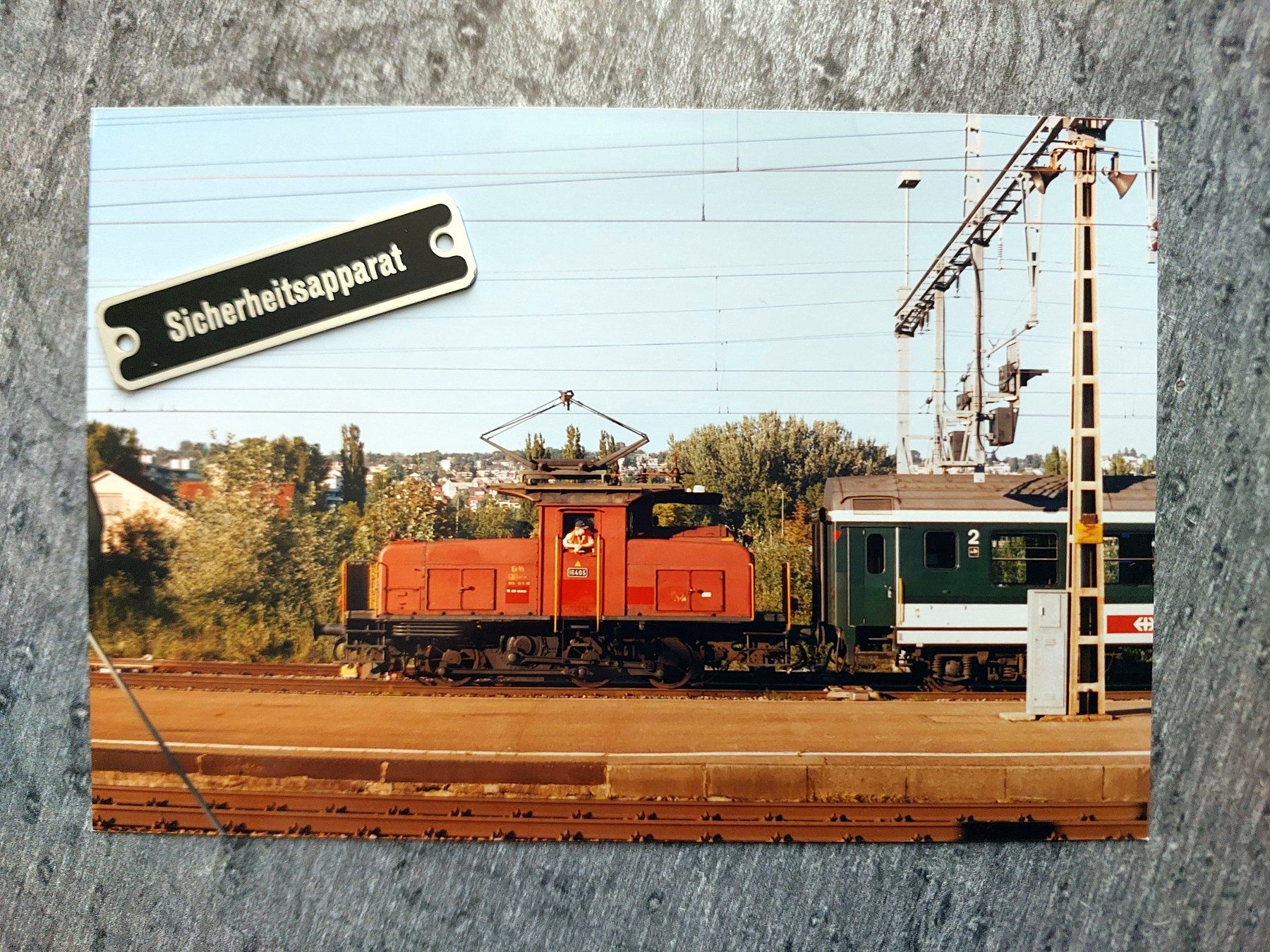Cartoline postali: SBB Ee 3/3 Nr. 16405 - Foto – Usato da Schönenwerd venduto da Steidi