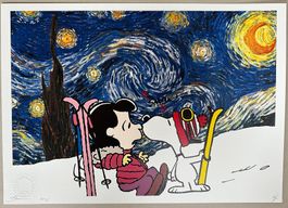 Death: Snoopy Winter Kiss, signiert