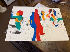 DICKERHOF Urs Konvolut Graphiken zT signiert