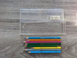 Caran d'Ache | 8 Swisscolor Farbstifte mit Schachtel