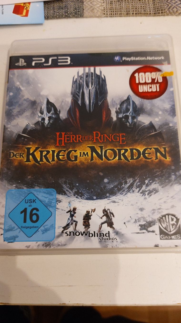 Giochi: Herr der Ringe: Krieg im Norden - PS3 – Usato da Niedergösgen venduto da Bertiana