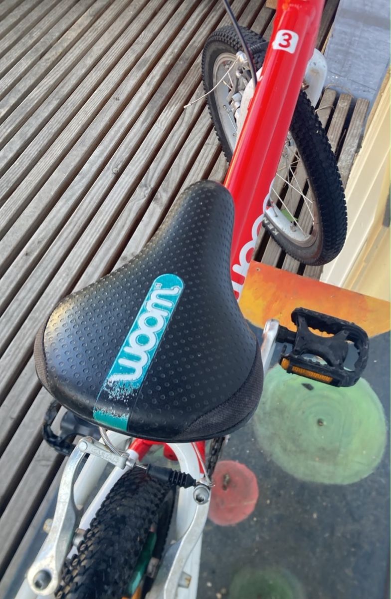 Woom Biciclette: Woom-3 Rot Kinderfahrrad gebraucht – Usato da Basel venduto da leinaz 3