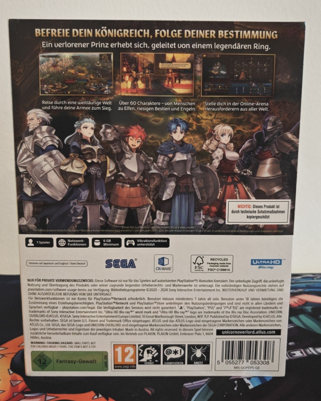 Giochi: Unicorn Overlord Monarch Edition PS5 – Nuovo e nell'imballaggio originale da Kriens venduto da AlRome 1