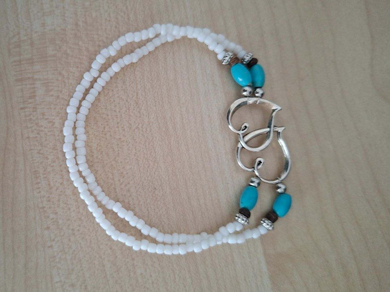 Bracciali & Braccialetti: elastisches Herz Fusskettchen NEU – Nuovo (secondo la descrizione) da Reinach AG venduto da nicki024 2