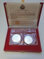🇸🇲  San Marino 500 +1000 Lire 1992 UNC Silver 25.6g .835