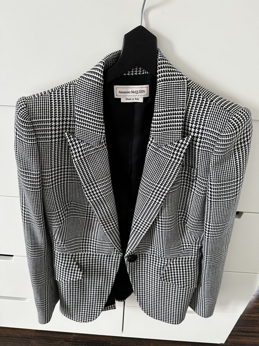 Giacche: Alexander McQueen Houndstooth Wool Blazer – Nuovo (secondo la descrizione) da Zürich venduto da Heisenberg27 2