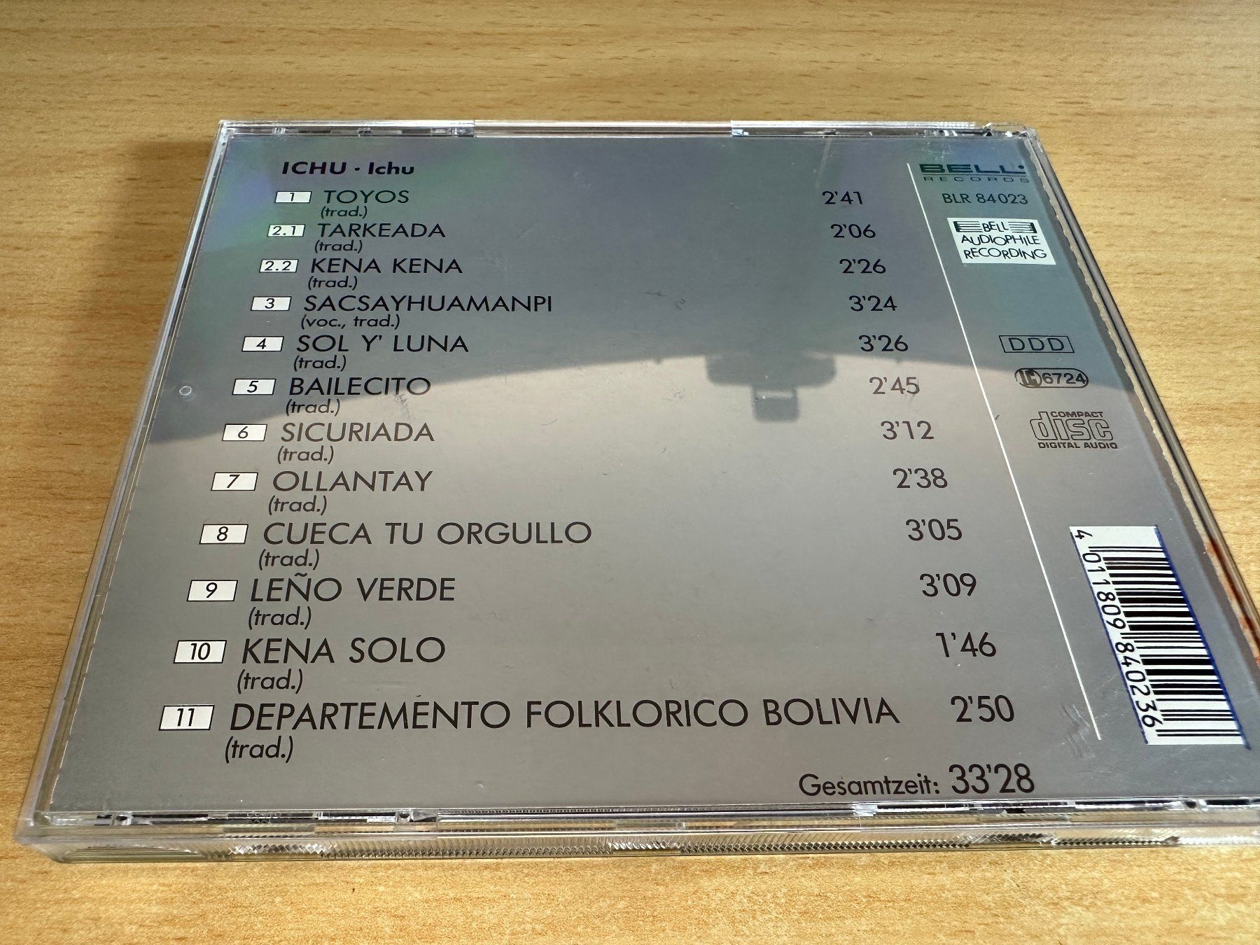 CD: Ichu – Ichu – Usato da Rikon im Tösstal venduto da Alpenmutz 1