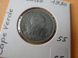 Cape Verde 1930, 1 Escudo