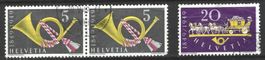 BRIEFMARKEN - SCHWEIZ - 100 JAHRE EIDGEN. POST - 1949