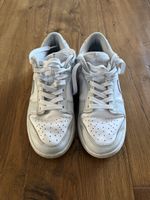 Nike Dunk Low Sneaker weiss grau Grösse 40 gebraucht