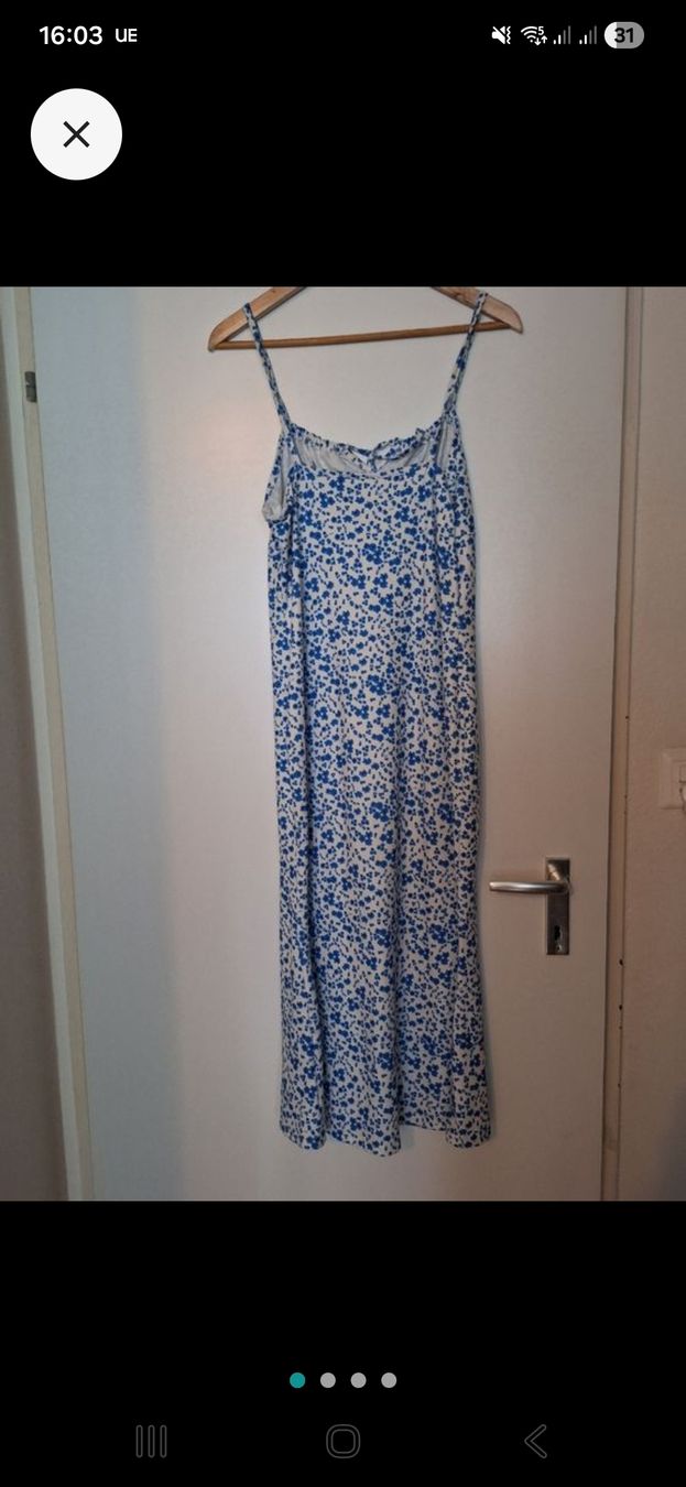 Kleider: Sommerliches Maxikleid mit Bluemli-Muster, Grösse M – Neu (gemäss Beschreibung) aus Adlikon b.Regensdf von che_xxb9 3