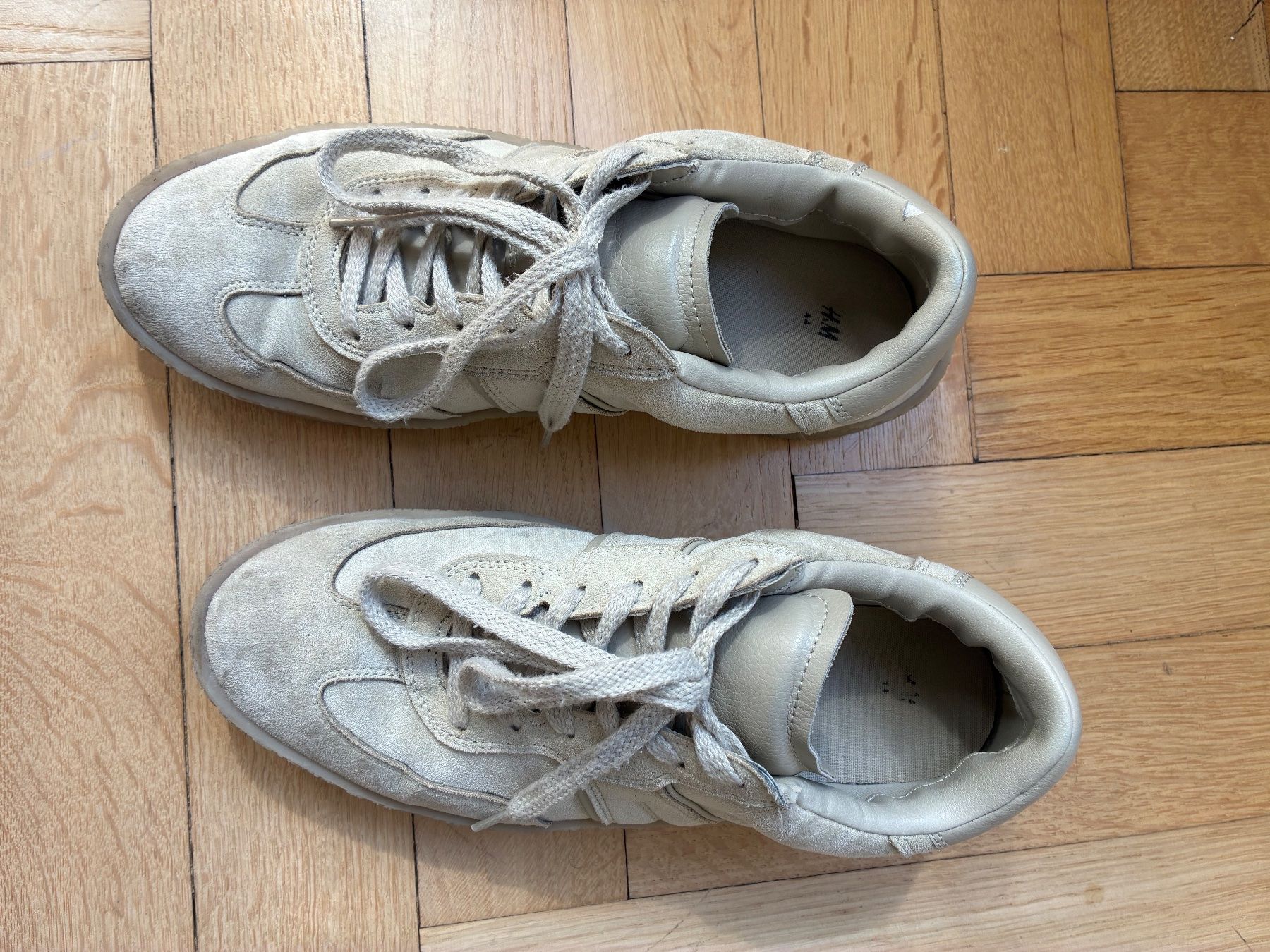 H&M Scarpe da uomo: H&M Sneaker beige - Grösse 44 – Usato da Basel venduto da Jannick_W 1