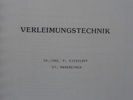 Verleimungstechnik