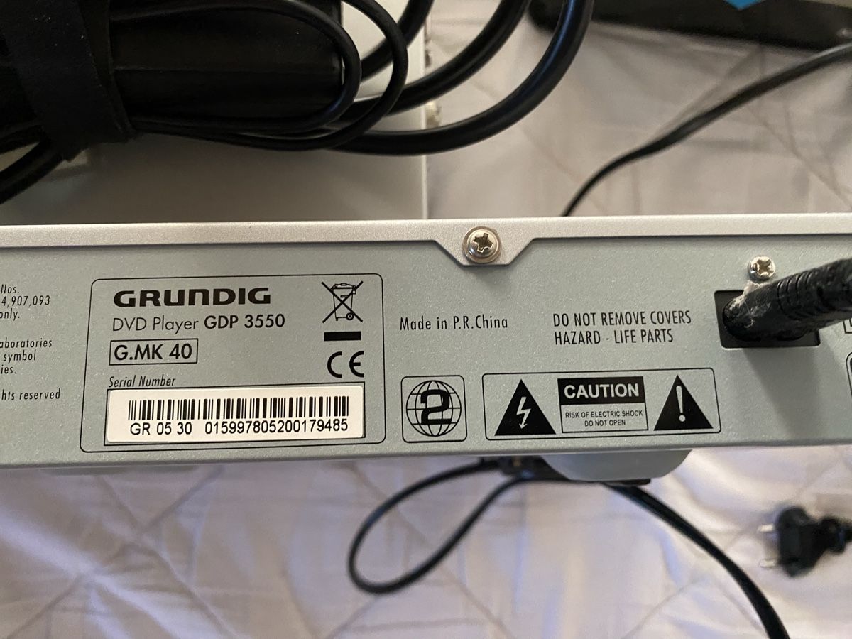 Grundig Lettore multimediale & Streamer: GRUNDIG DVD Player GDP 3550 – Usato da Muri b. Bern venduto da Chrigubern 3