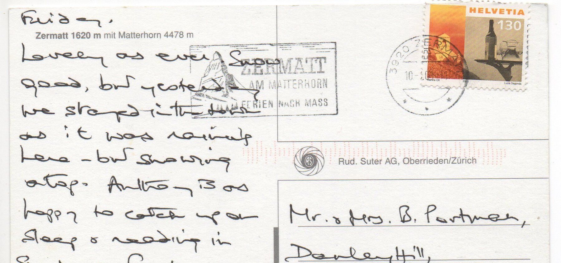 Cartoline postali: ZERMATT mit Matterhorn – Usato da Jona venduto da philajona 1