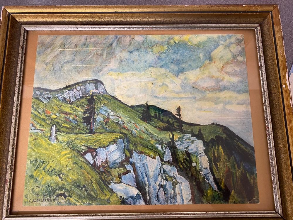 Tableau reproduction du Mont Racine (Gebraucht) in La Sagne NE für CHF ...