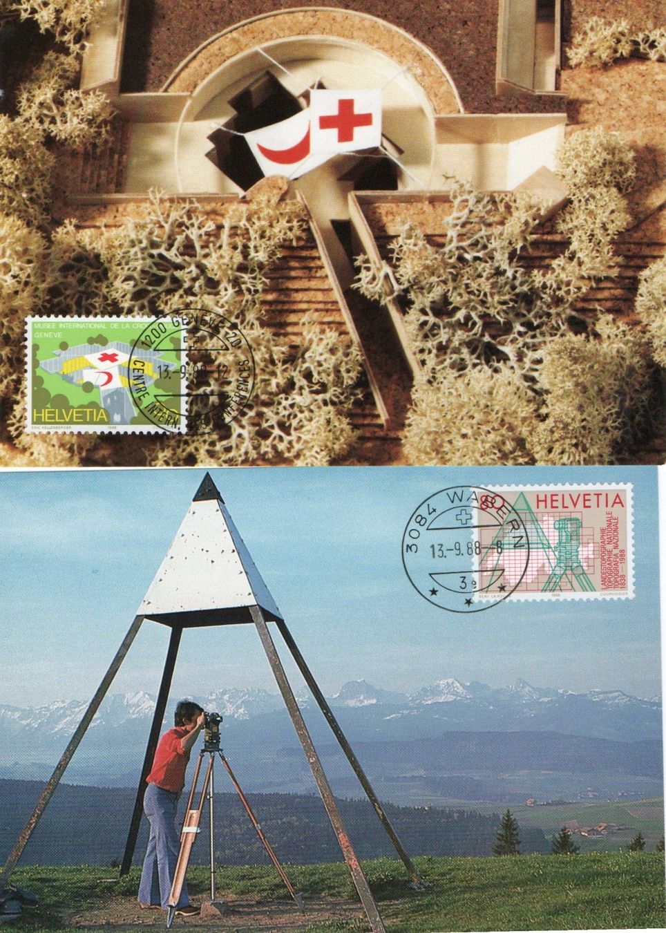 Tutti i francobolli: Maximumkarten 4 Stk. – Usato da Herrliberg venduto da Lfrifda