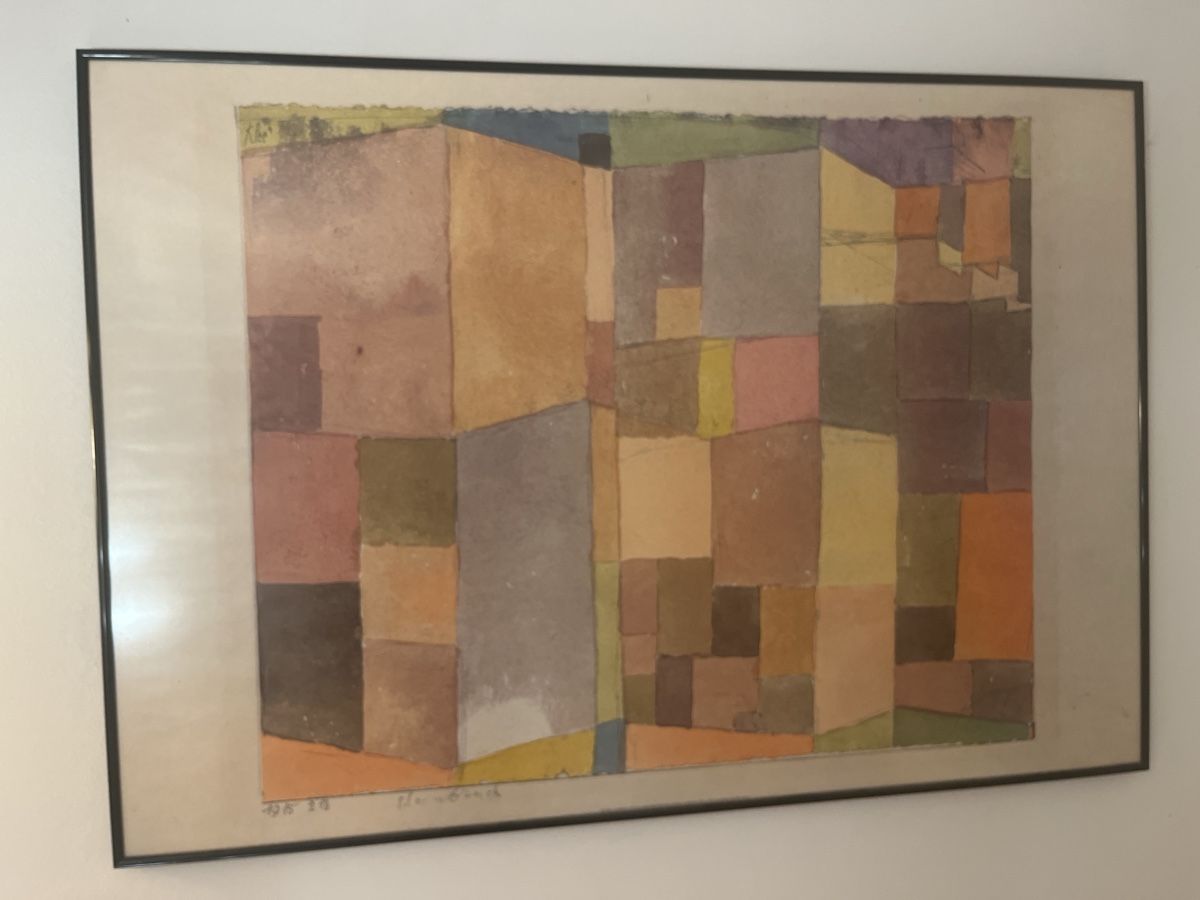 Foto & Immagini: Poster von Paul Klee, gerahmt  – Usato da Horgen venduto da Singkaiser