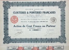 SA des Clouteries et Pointeries Françaises, Saint-Denis