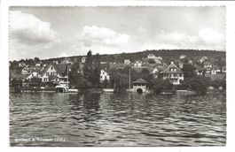 Goldbach bei Küsnacht (ZH) Dorfpartie am Zürichsee - 1932
