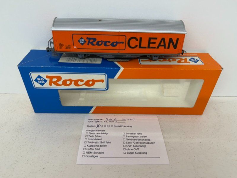 Roco Modelleisenbahnen: Spur H0 Roco 46400 Roco CLEAN – Gebraucht aus Büsserach von ModellbahnDepot 1