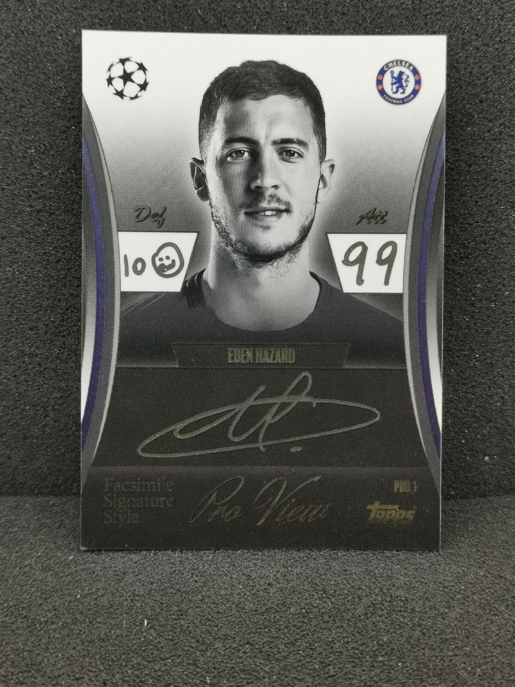 Topps Carte collezionabili: Match attax 2025 /26 Extra Eden Hazard Pro View  – Usato da Einsiedeln venduto da sza_588x